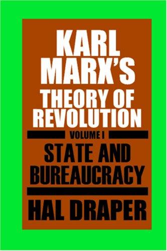 Cover of Karl Marx's Theory of Revolution