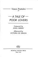 Cover of A tale of poor lovers