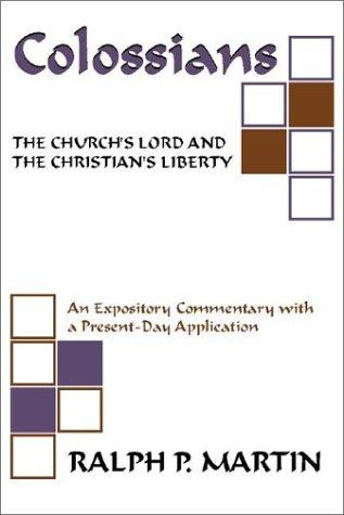 Cover of Colossians
