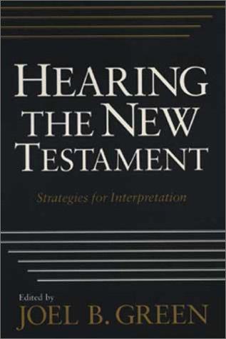 Cover of Hearing the New Testament