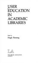 Cover of User education in academic libraries