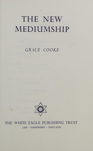 Cover of The New Mediumship