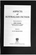 Cover of Aspects of Australian fiction