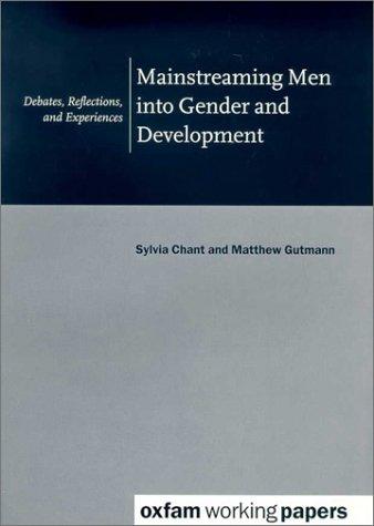 Cover of Mainsteaming Men into Gender and Development