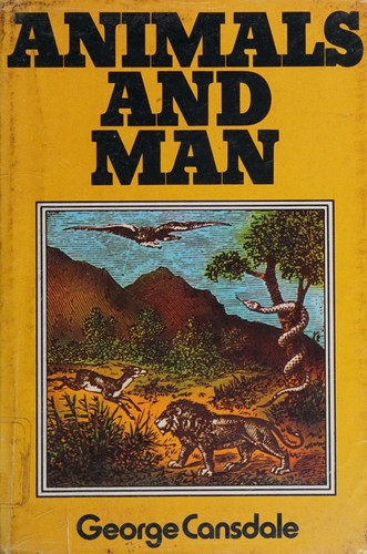Cover of Animals and man