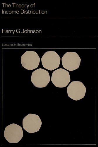 Cover of The theory of income distribution