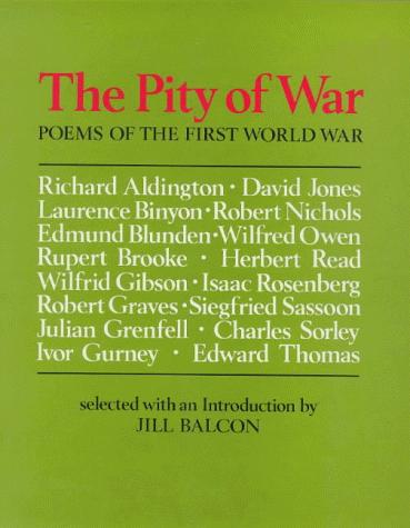 Cover of The Pity of war