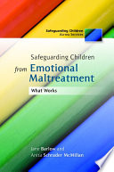Cover of Safeguarding Children from Emotional Maltreatment