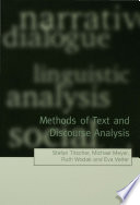 Cover of Methods of Text and Discourse Analysis