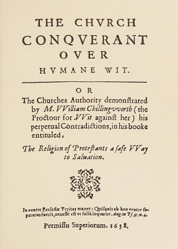 Cover of Church Conquerant Over Human Wit