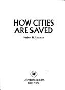 Cover of How cities are saved