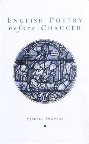 Cover of English poetry before Chaucer