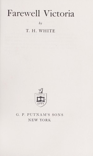 Cover of Farewell Victoria