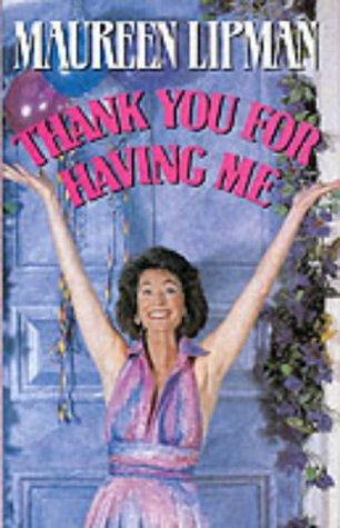 Cover of Thank You for Having Me