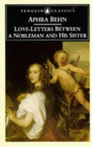 Cover of Love-Letters Between a Nobleman and His Sister