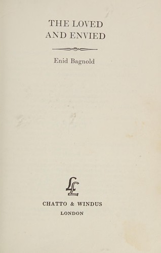Cover of The loved and envied