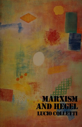 Cover of Marxism and Hegel