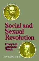 Cover of Social and sexual revolution