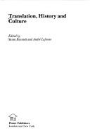 Cover of Translation, history, and culture