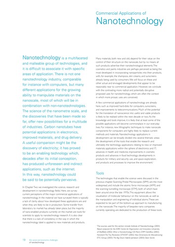 Cover of The social and economic challenges of nanotechnology