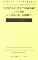 Cover of Nationalist thought and the colonial world