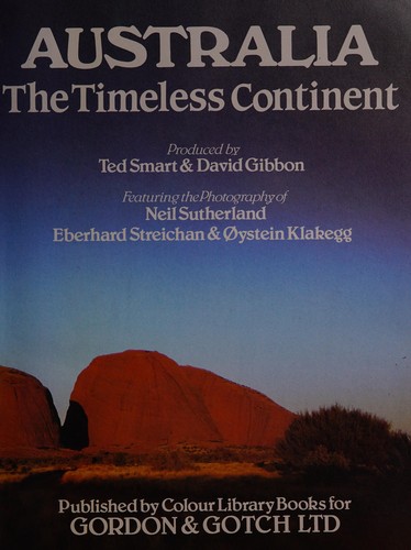 Cover of Australia the Timeless Continent