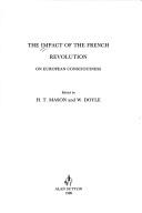 Cover of The Impact of the French Revolution on European consciousness