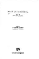 Cover of French Studies in History