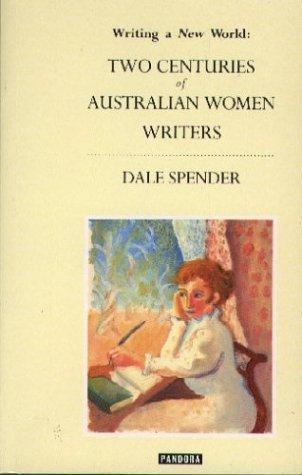 Cover of Writing a New World (Australian literary heritage)