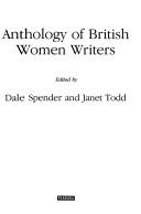Cover of Anthology Of British Women Writers