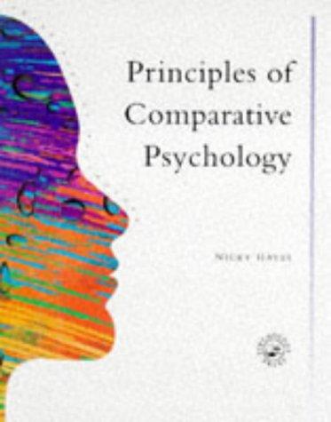 Cover of Principles Of Comparative Psychology (Principles of Psychology)
