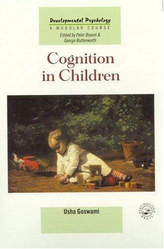 Cover of Cognition In Children (Developmental Psychology)