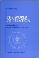 Cover of The world of relation