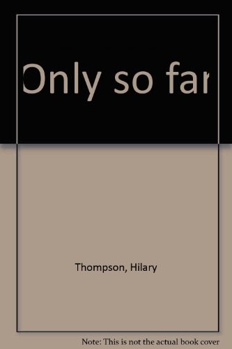 Cover of Only so far