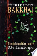 Cover of Euripides: Bakkhai