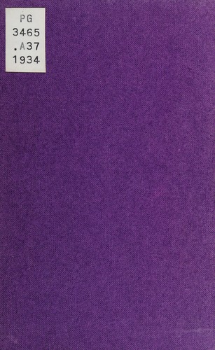 Cover of Reminiscences of Tolstoy, Chekhov and Andreev