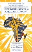 Cover of New Dimensions in African History