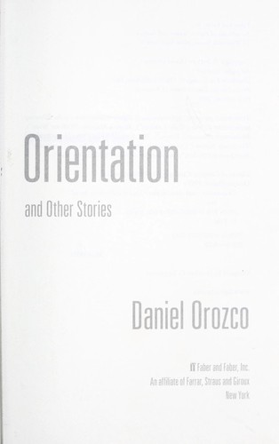 Cover of Orientation