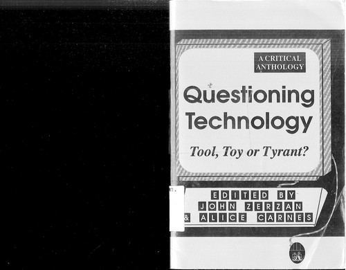 Cover of Questioning Technology