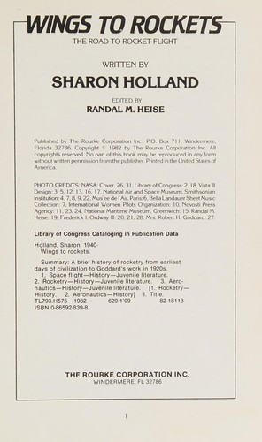 Cover of Wings to rockets