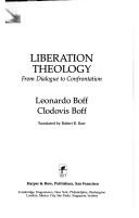 Cover of Liberation theology