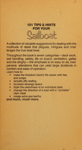 Cover of One Hundred and One Tips and Hints for Your Sailboat