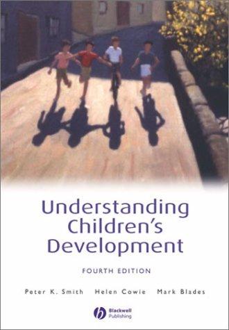 Cover of Understanding children's development