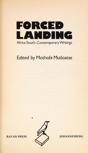 Cover of Forced Landing (Staffrider)