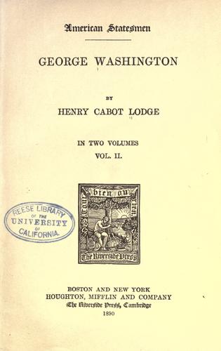 Cover of George Washington