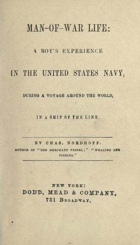 Cover of Man-of-war life