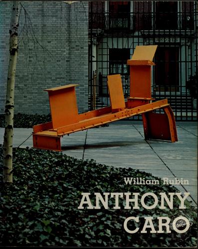 Cover of Anthony Caro