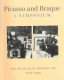 Cover of Picasso and Braque, a symposium