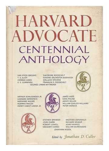 Cover of The Harvard Advocate Centennial Anthology