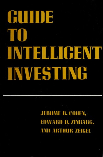 Cover of Guide to intelligent investing